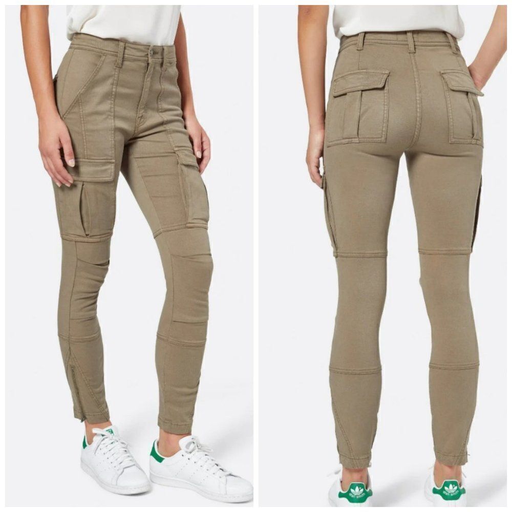 Joie Park Skinny High Rise Cargo Pants Size 23 - Picture 10 of 10